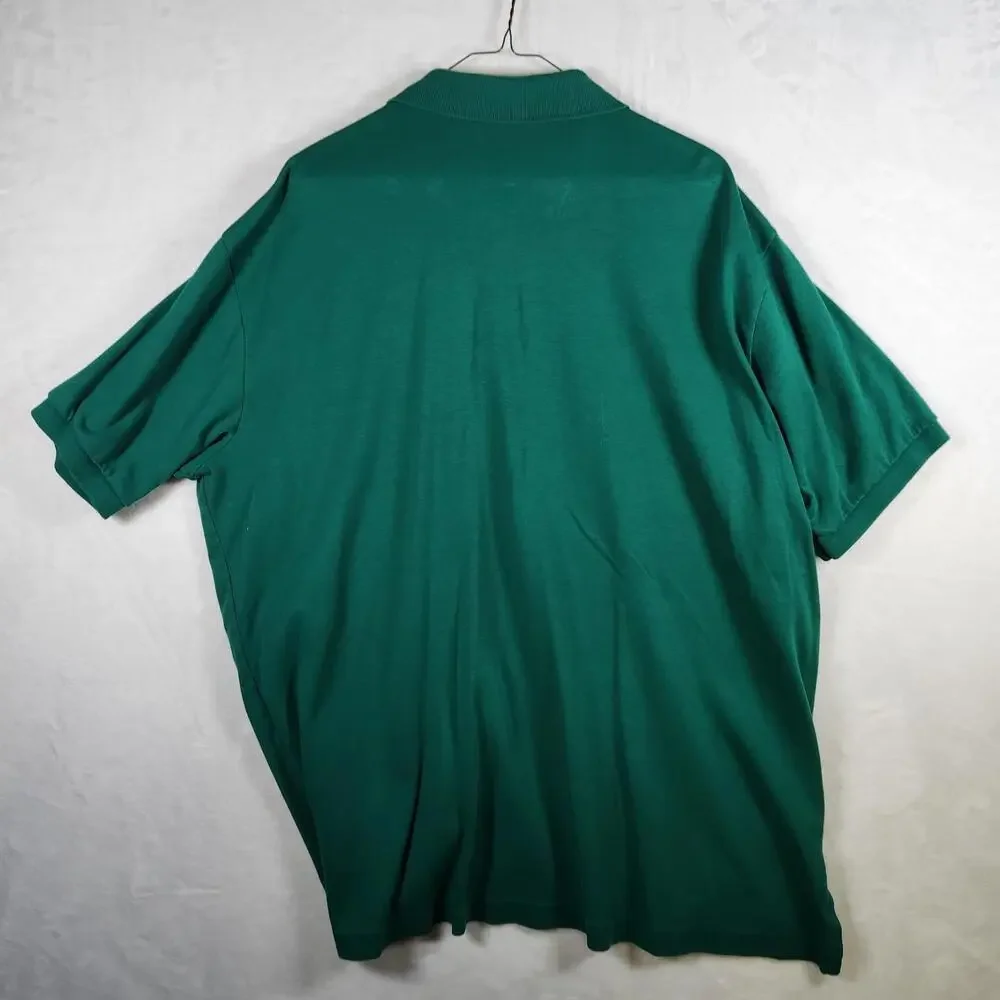 Polo Ralph Lauren Green Short‎ Sleeve Polo Shirt Size 2XL Cotton